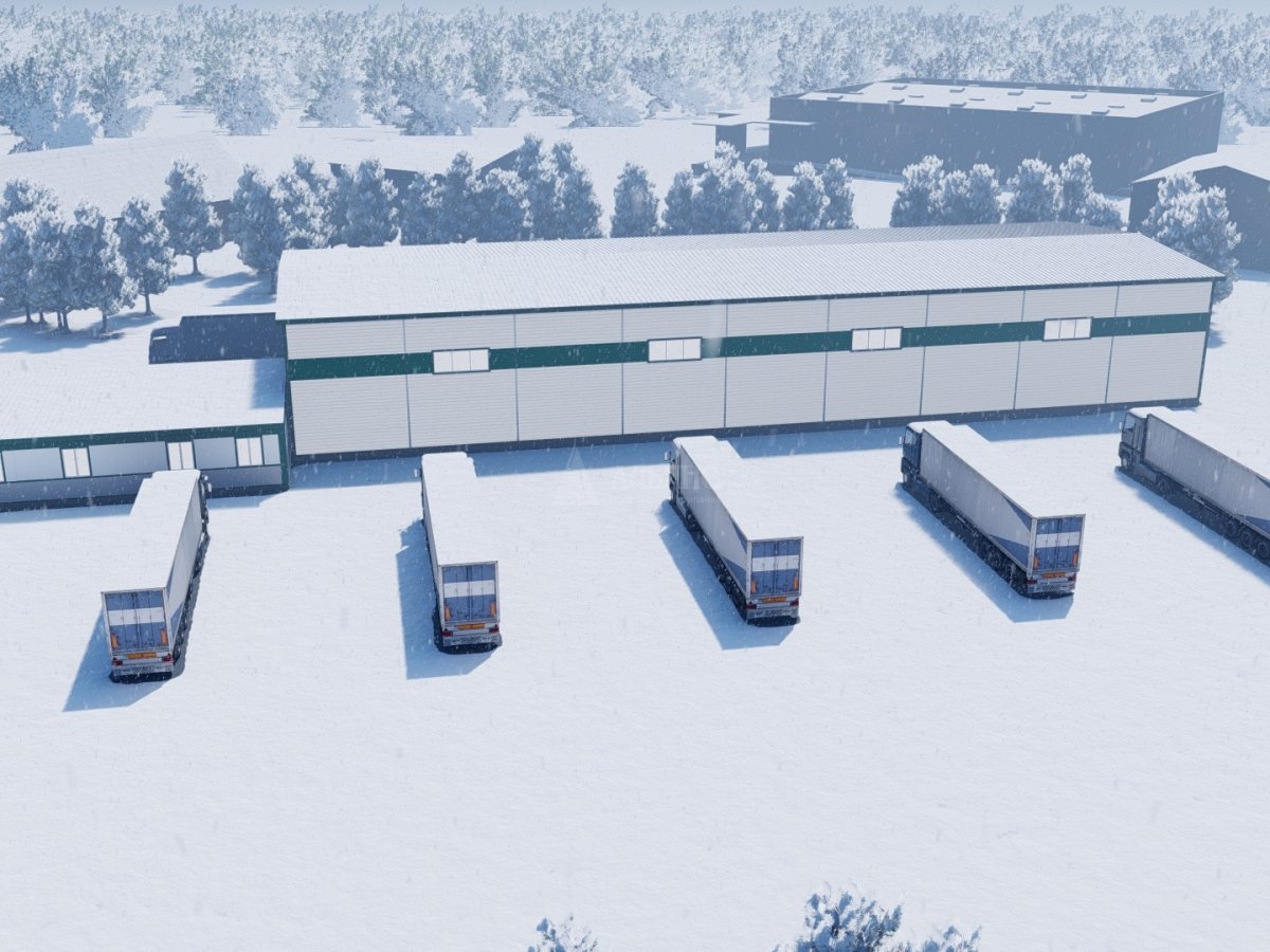 3D визуализация СТО из сэндвич-панелей - фото 4