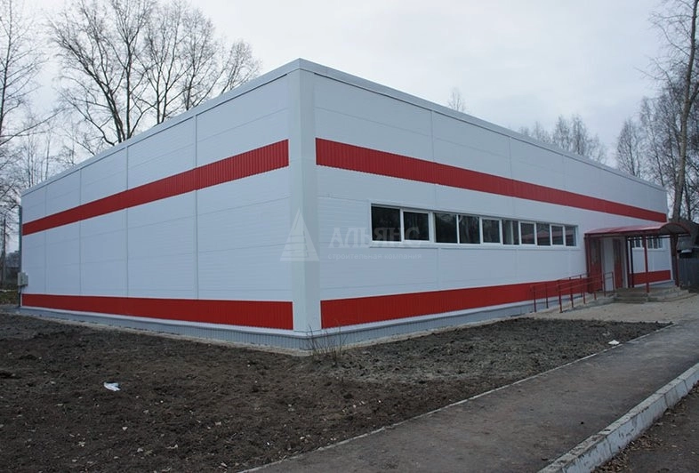 Фирменный магазин "Магнит" из сэндвич панелей - фото 7